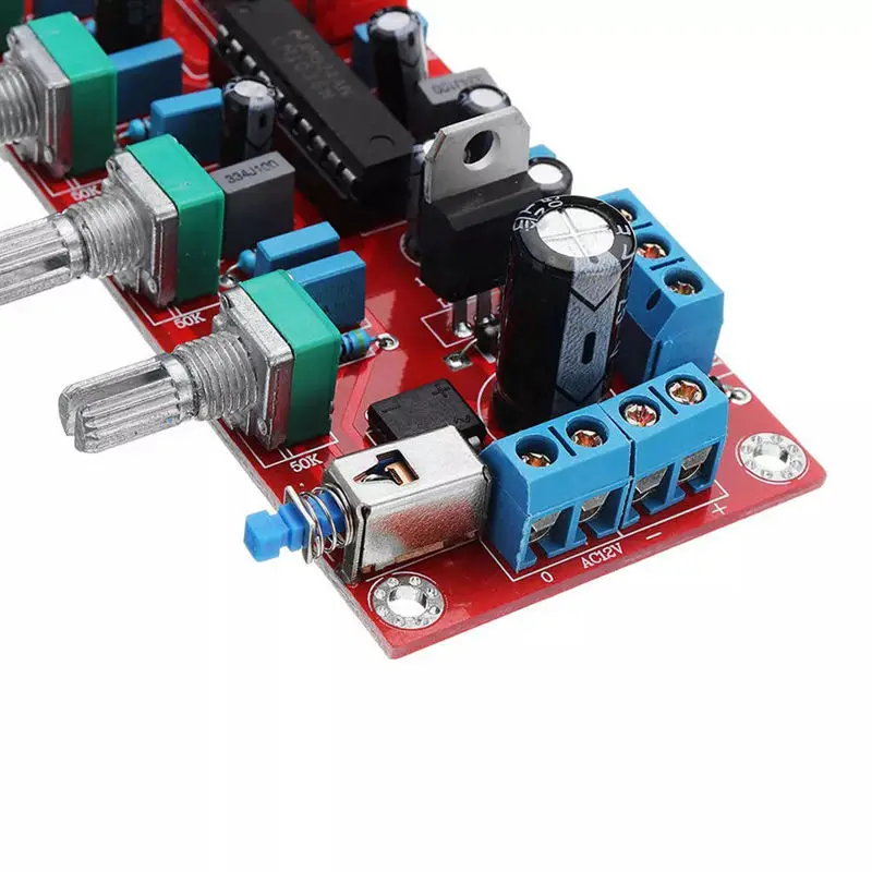 Lm1036 Op-AMP HIFI усилитель предусилитель громкость тон Eq плата управления для усилителя бесплатно