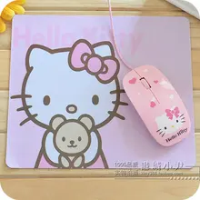 Милый котенок кошка розовый Коврики для мыши. kawaii таблице место Коврики Кухня обеденный Скатерти Pad Коврики. украшение стола. мышь pad