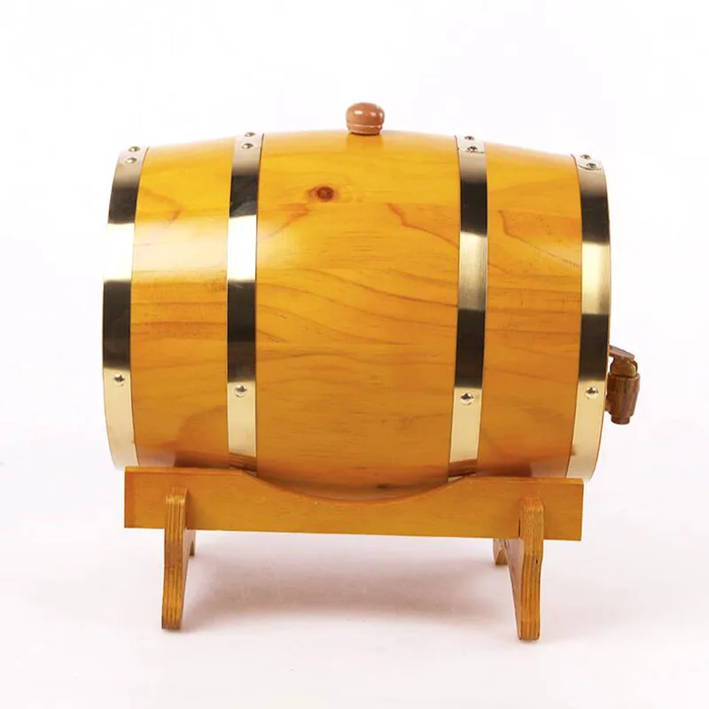 3л Пивные Бочки дубовый баррель деревянный бочонок красный винный БОЧОНОК БАР