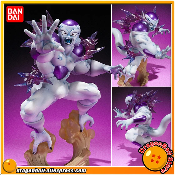 Японии аниме "Dragon Ball Z Кай" оригинальные Bandai Tamashii Наций Figuarts нулевой Игрушечные лошадки фигурки-Фриза/Frieza окончательный вид