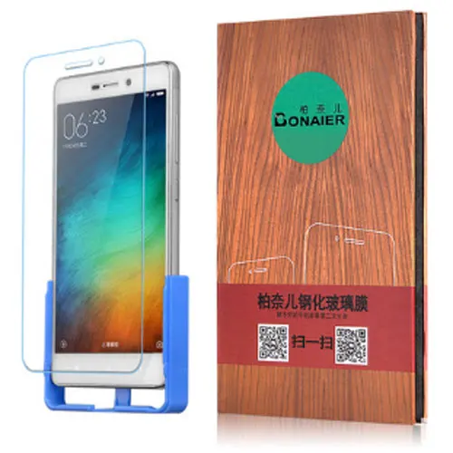 

2pcs/Lot Bonaier Enhanced Anti fingerprint 9H Premium Tempered Glass for Xiaomi redmi 3S redmi 3 pro 3X Freeshipping