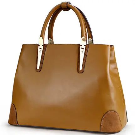 Main Couche 2017 Nouvelle Cuir Sac Femelle Vachette Dame Foncé Unique En La Sacs Épaule Mode De Kaki Tête À wwq05rO