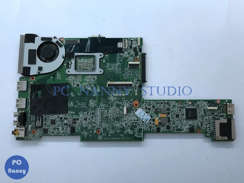 NOKOTION для lenovo ThinkPad Edge E130 Материнская плата ноутбука 04Y1322 материнская плата DA0LI2MB8H0 i3-3227U Вт/Вентилятор охлаждения работает