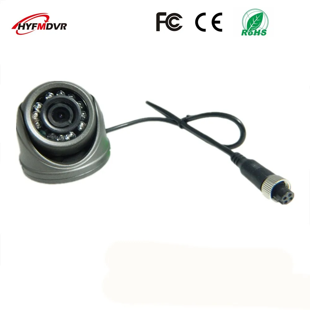 AHD1080P Full HD 960P/720P 1 inch metal gray head of SONY 600TVL bus monitor conch dome camera with built-in infrared lamp