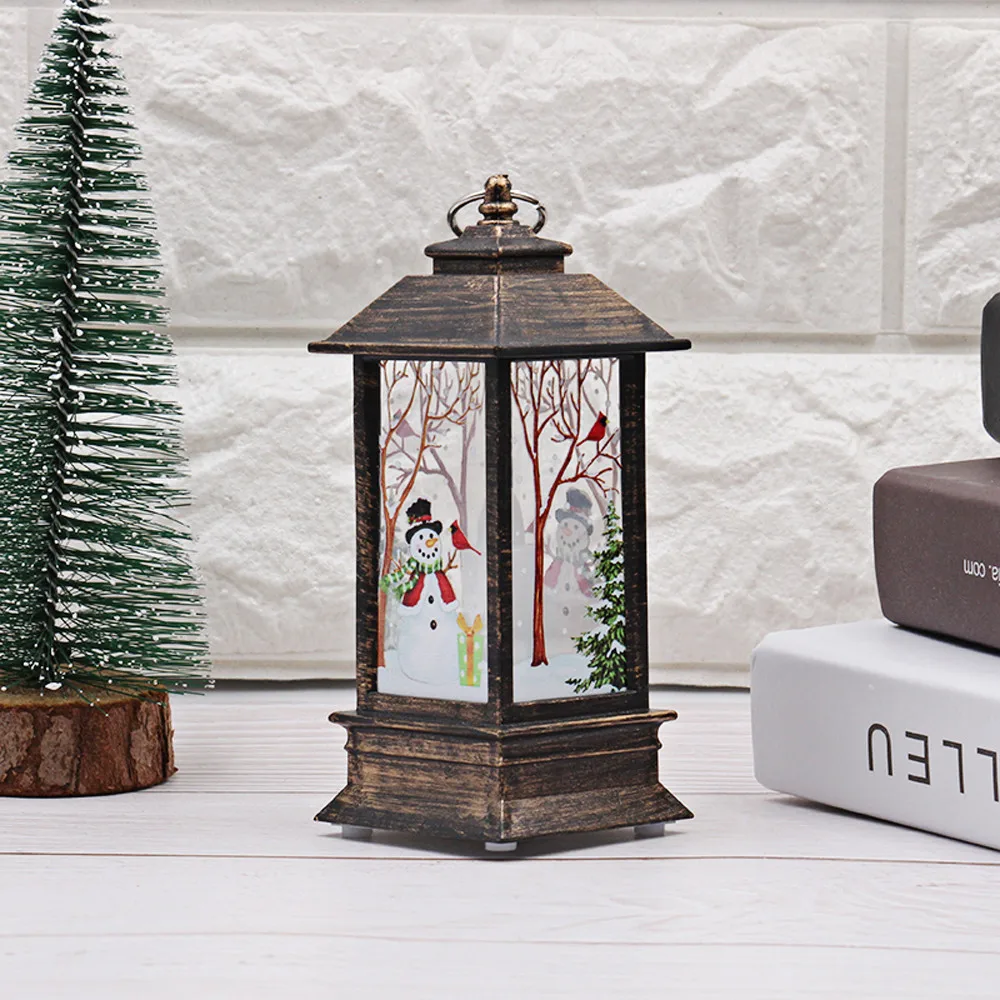 Шт. 1 шт. Рождественская свеча со светодио дный подсветкой Чайные свечи вечерние для Рождественского украшения для вечеринки изысканные