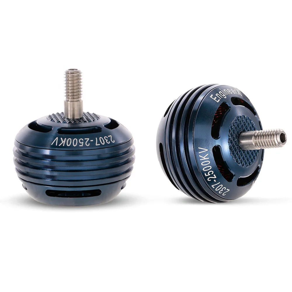 

2pcs EngineerX 4-5S 2307 2500KV Brushless Motor CW CCW for QAV220 250 FPV Quadcopter RC Drone Parts