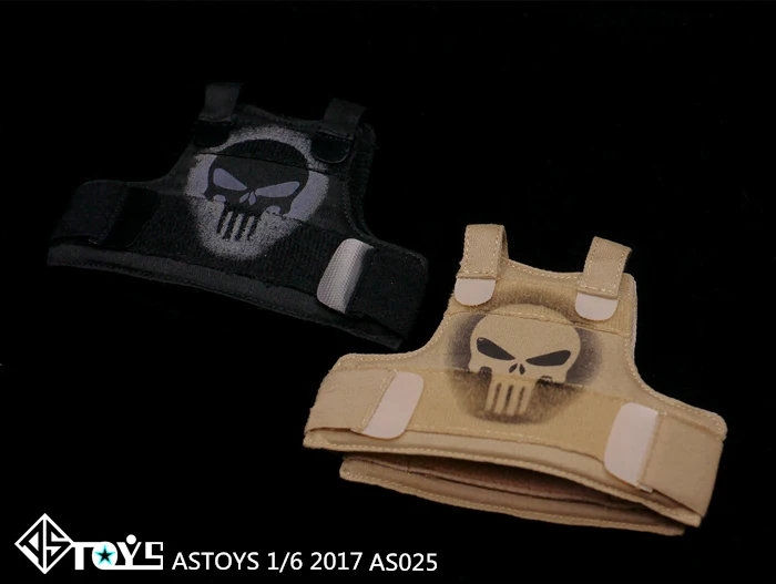 ASTOYS AS025 A/B 1/6 The Punisher жилет с черепами Props для 12 дюймовых коллекционных экшн фигурок