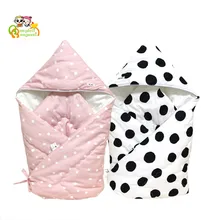 Buy Baby Swaddle 90*90cm Baby Blanket Thick Warm Berber Fleece Envelopes For Newborns Infant Wrap Baby Bedding Sleeping Free Shipping