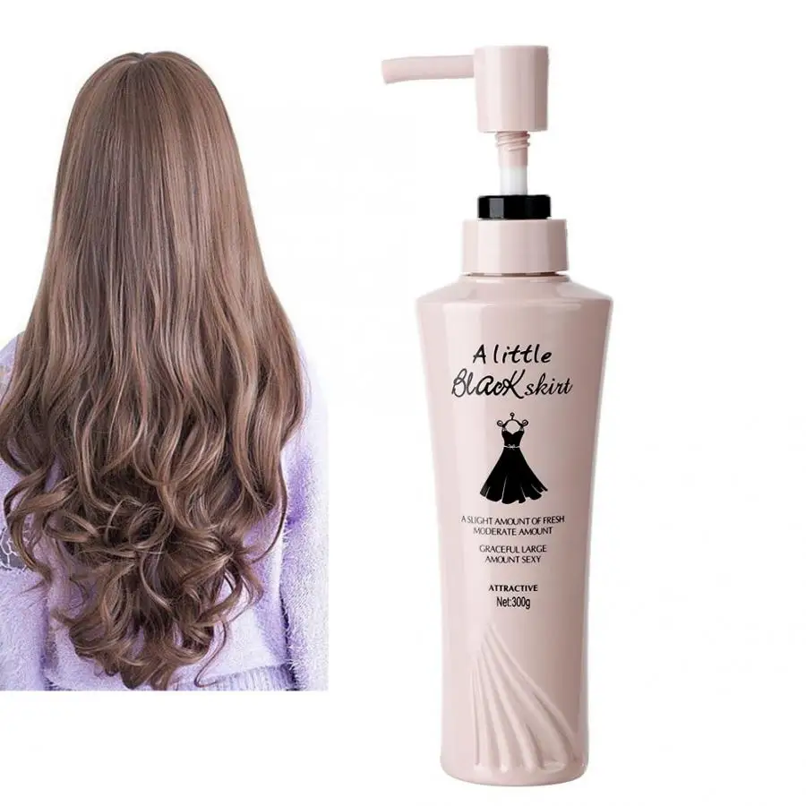 

Hair Spray Long-lasting Moisturizing Fluffy Curly Haircut Modeling Styling Volumizing Gel with Perfume Gel Styler