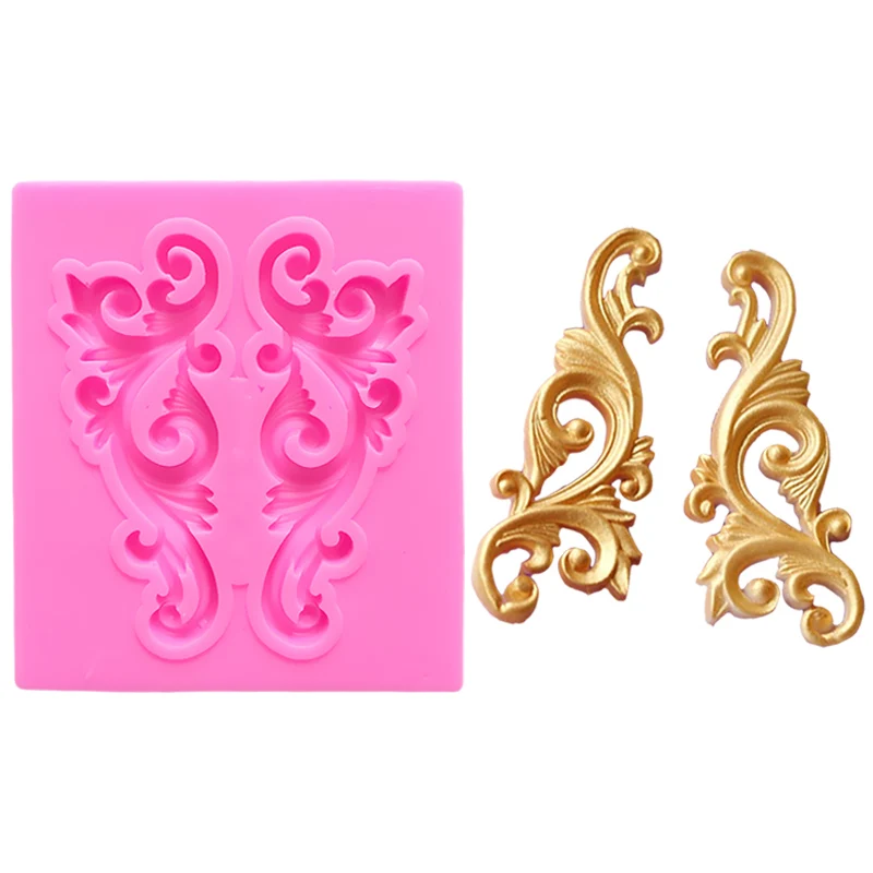

DANMIAONUO Eco-Friendly Photo frame Cake Decorating Moulds Silicone Rose Mold Fimo Cake Silicone Mold Wedding Cake Stand A172882