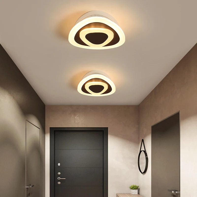  Modern ceiling lights 12w for hallway balcony corridor Coffe white light lamps bedroom luminaria te - 32921539335