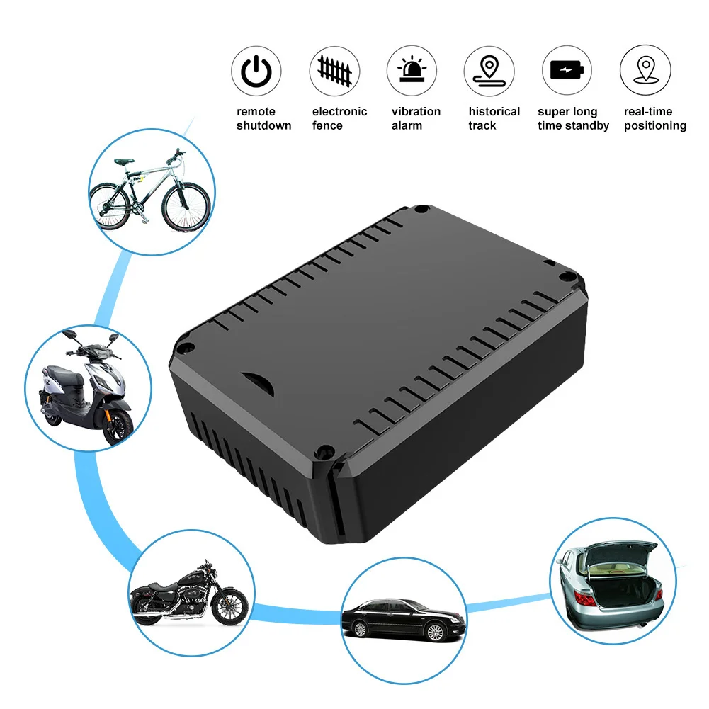 K6 Mini Locator GPS Trackers Applicable to Bicycles Electric Vehicles Motorcycles Cars Suitcase and Other Valuables