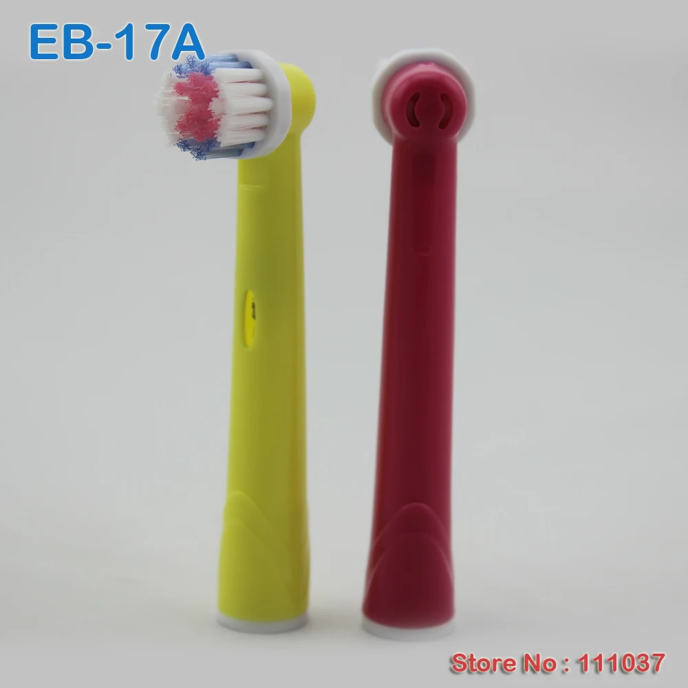 

EB17-4 EB-17A Colorful Electric Toothbrush Heads 400pcs/Lot Free Shipping