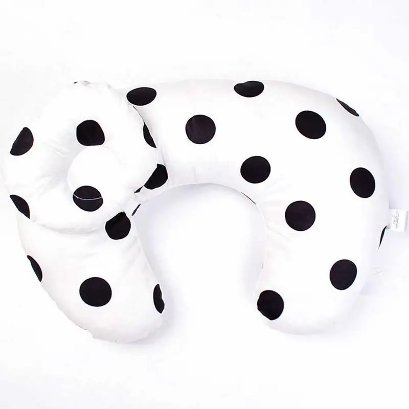 Online 2 Pcs set Perawatan Bayi Bantal Bersalin Bayi Menyusui Bantal Bayi Cuddle U Berbentuk Newbron Kapas Membentuk Feeding Cushion