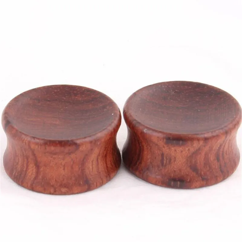 

2pcs 8-20mm new trendy wood ear plugs tunnels flesh expansions piercing punk ears gauges expanders women men body Jewelry