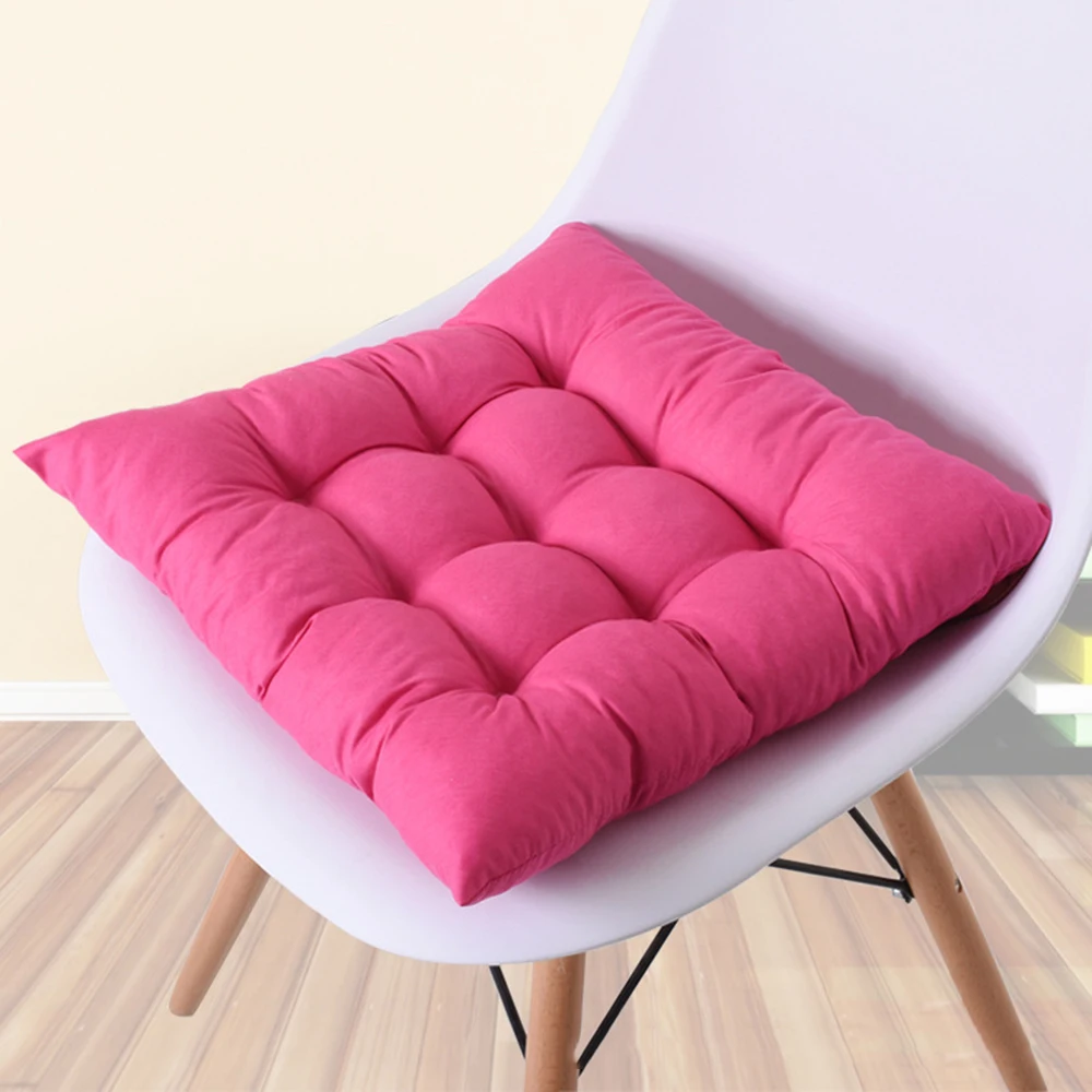 Новая полезная 40*40 см Подушка для домашнего сиденья зимняя офисная барная подушка подушки под спину и на сиденье стула диван подушка для ягодиц стул подушка