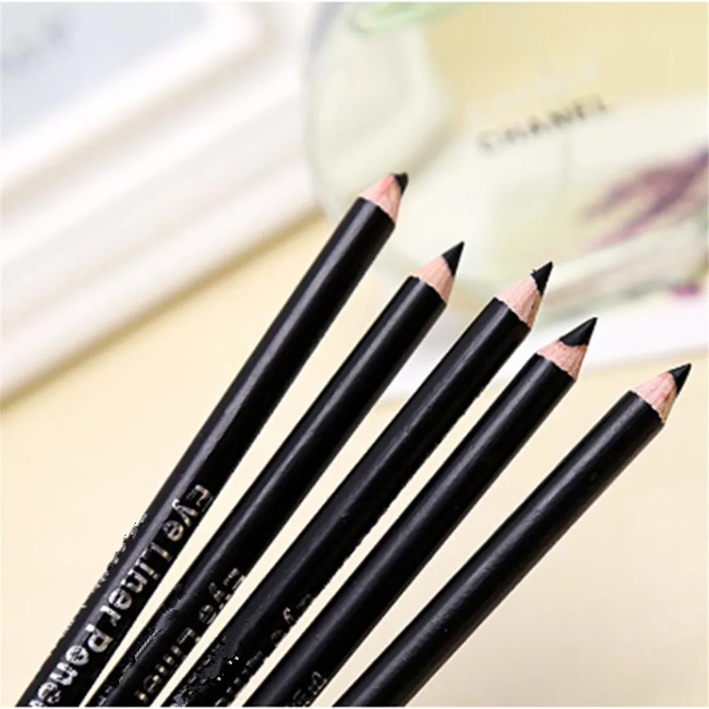 1 шт. черная Водостойкая Подводка для глаз Косметика Стойкая подводка для глаз косметические карандаши для теней Макияж Ручка