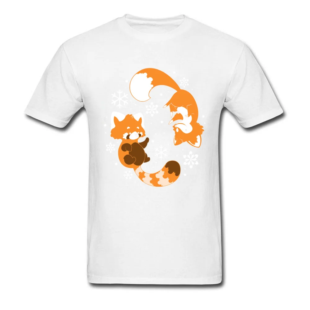 cute creature winter 6127 Summer Autumn 100% Cotton O Neck Tops Shirt Short Sleeve Casual Sweatshirts Oversized Group T-shirts cute creature winter 6127 white