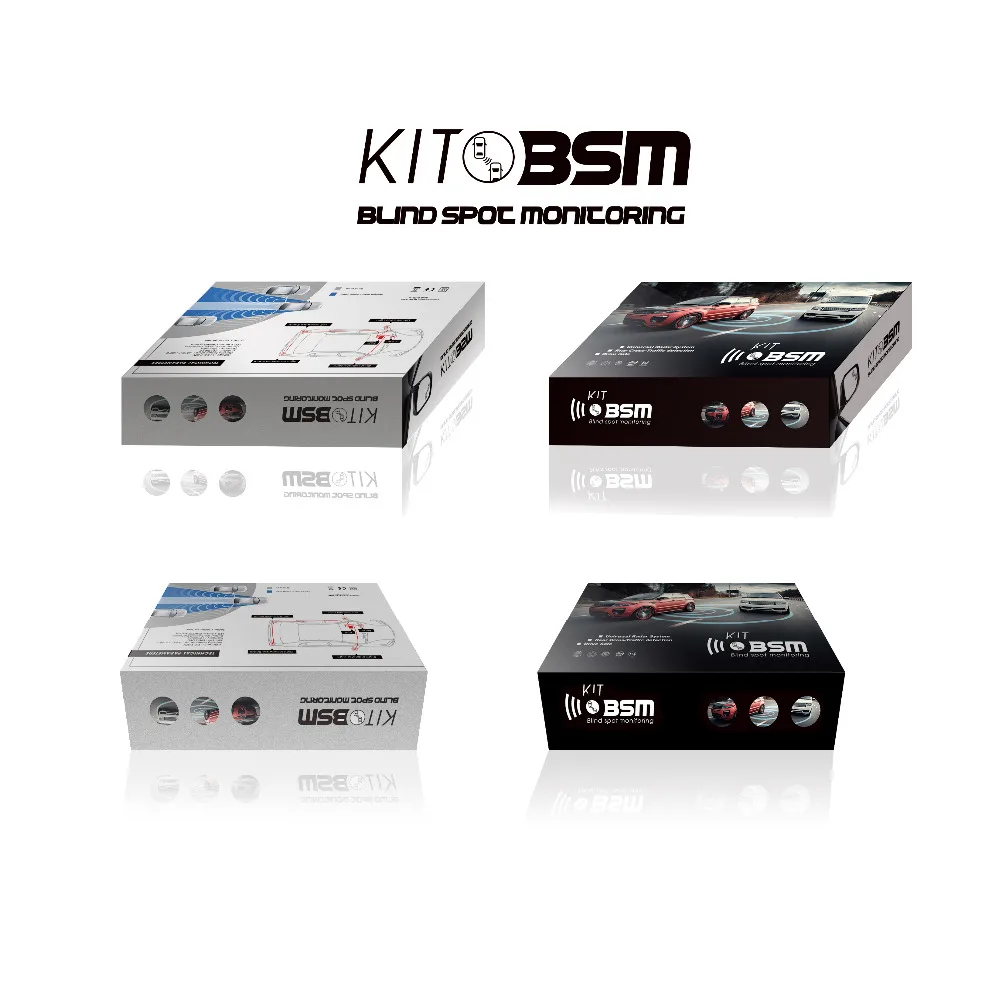 Микроволновый радар 24 ГГц OBD 10 км/ч система BSM для peugeot 3008 (2017) датчик слепой точки