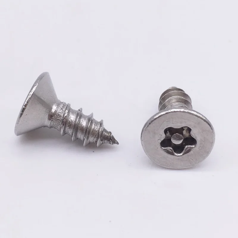Qty 300 Button Post Torx 10g x 1 Stainless T25 Self Tapping Security Screw 