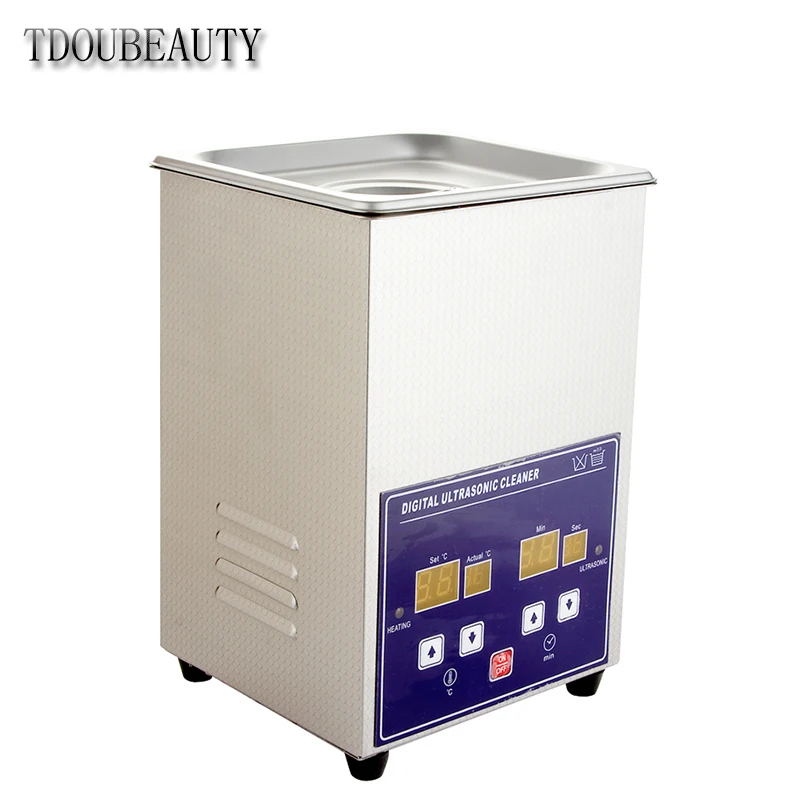 Цифровая ультразвуковая Омыватель для очков TDOUBEAUTY с обогревателем PS 08A 1.3L