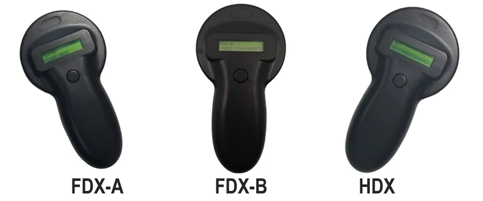 RFID считыватель микрочипов животных FDX-A/FDX-B/HDX стандарты 125 кГц/134,2 кГц Ушная бирка стеклянный чип ручной Vets Собака Pet ID сканер