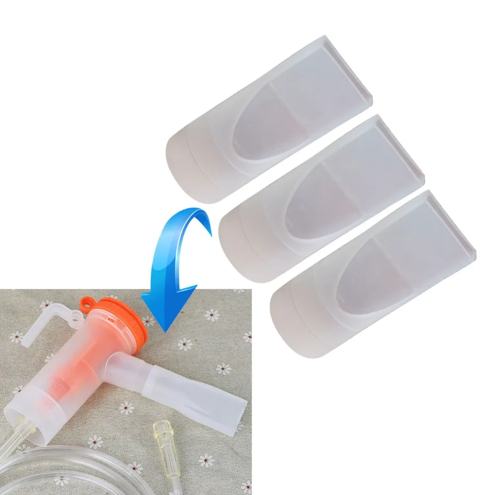 10pcs Disposable Atomization Spray Nozzles Of Ultrasonic Atomized Mouthpiece Medical Sprayer Inhaler Parts
