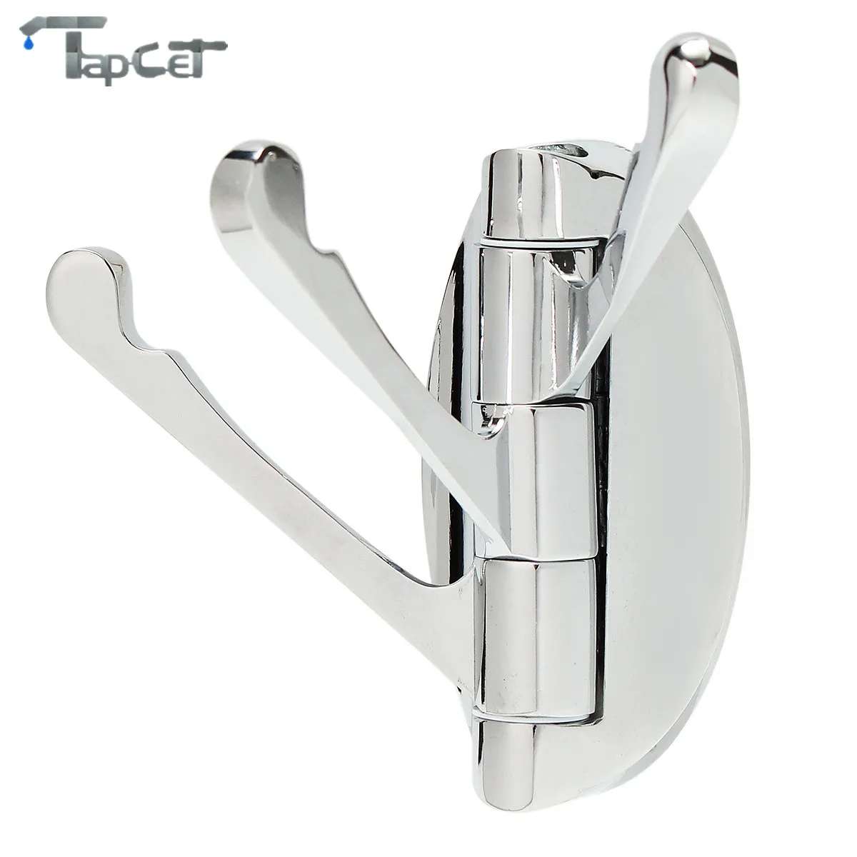 

TAPCET 180 Swivel Revolve Bathroom Robe Hooks Holder Wall Mounted 4 Colors Adjustable 3 Hooks Cloth Hat Towel Hook Hangers