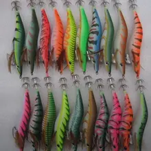 50 шт. кальмарная приманка для рыбалки 3,5# рыболовная приманка, приманка в виде кальмара, Рыболовная Приманка(много цветов в ассортименте