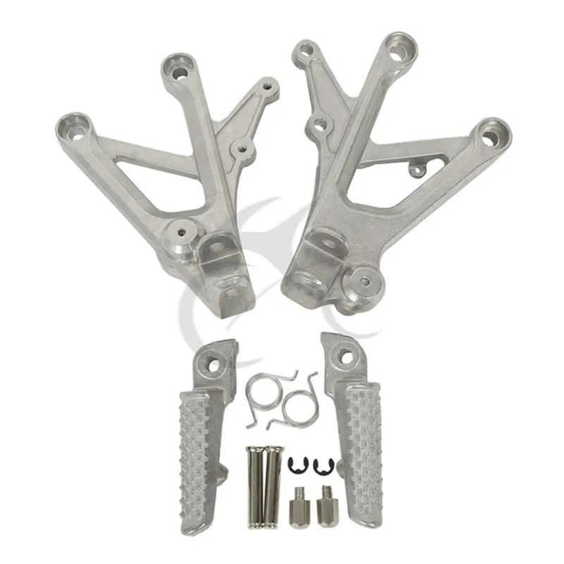 

Front Footrest Rider Foot Pegs Bracket For Honda CBR600 F4 99-00 CBR600F4I 01-06 Motorcycle Accessories