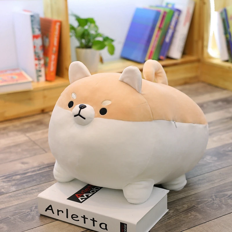 40/50 см Kawaii милые Косплей Shiba «Лисья Секретная служба»(Inu собака плюшевая игрушка-животное корги чай рождественские подарки подушка для KidsValentine подарок