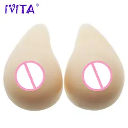 IVITA 1200 г реалистичные силиконовые формы груди наивысшего качества мягкие на ощупь поддельные сиськи для Трансвестит транссексуал