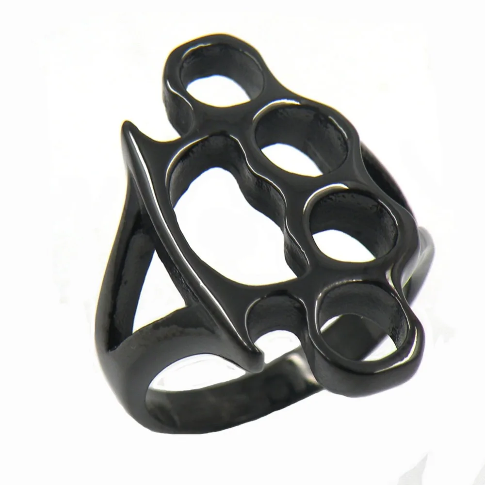 

Fanssteel Stainless steel Jewelry hand cuffs ring FSR12W03B