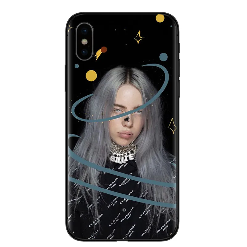 Billie eilish rainbow blohsh глаза океана Мягкий ТПУ силиконовый чехол для телефона для iPhone 11 Pro XS Max X XR 8 7 6 6S Plus 5S E - Цвет: T4242