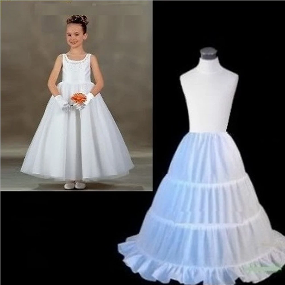 

Bridal Short Adults 3 Hoops Petticoat High Quality For Girls Long Ball Gown Dress Hot Sale