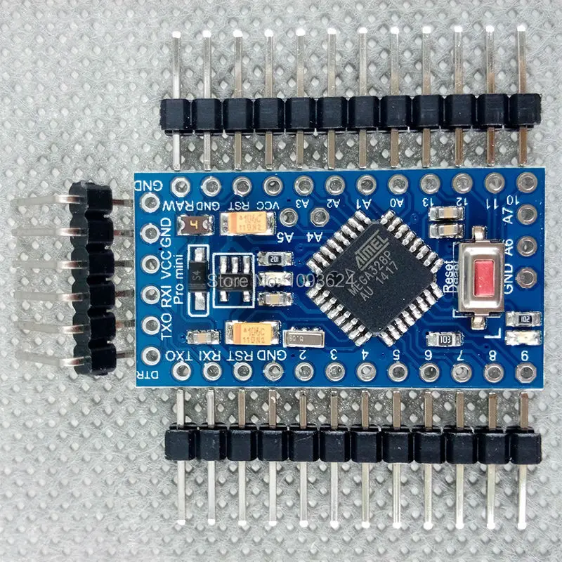 

Pro Mini 328 Mini 3.3V/8M ATMEGA328 ATMEGA328P-AU 3.3V/8MHz for Arduino