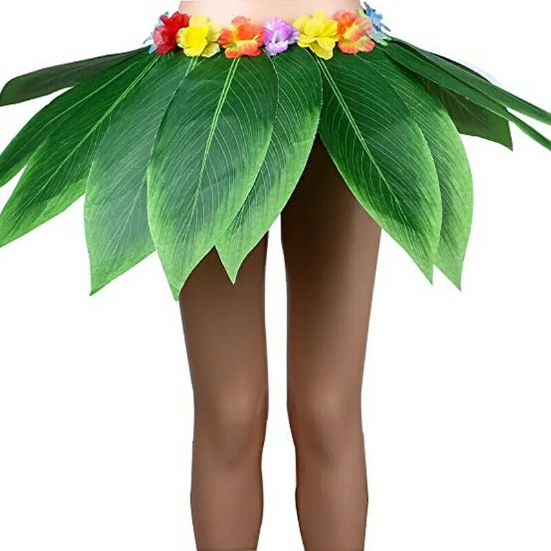 Новинка 2019 хит продаж короткая Гавайская Юбка пачка Hula Grass участник юбка для