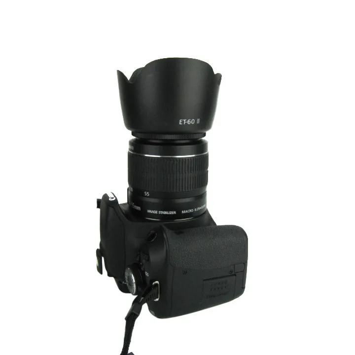 Φ II 58 мм et60ii бленда объектива Реверсивные аксессуары для камеры Canon 55 250 75 300 90