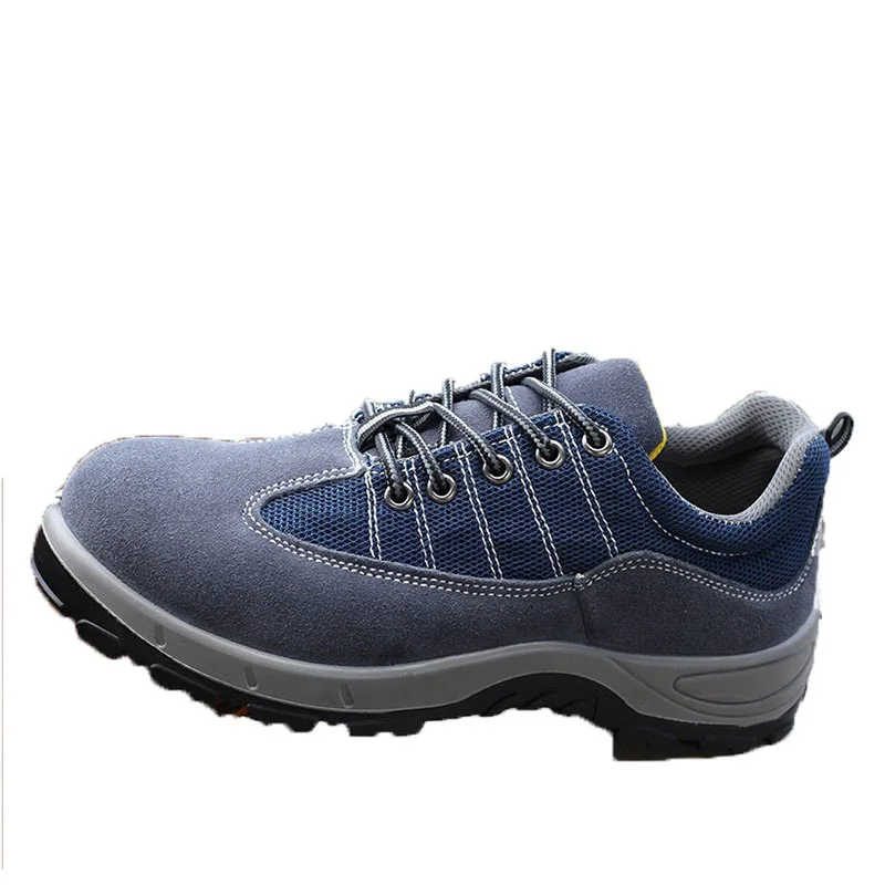 Macho Protecção Punção À Respirável Segurança Patchwork Seguro Aa51612 Azul Botas Calçado Boots Homens De Aço Biqueira Ankle Prova Trabalho xwpS0YHq
