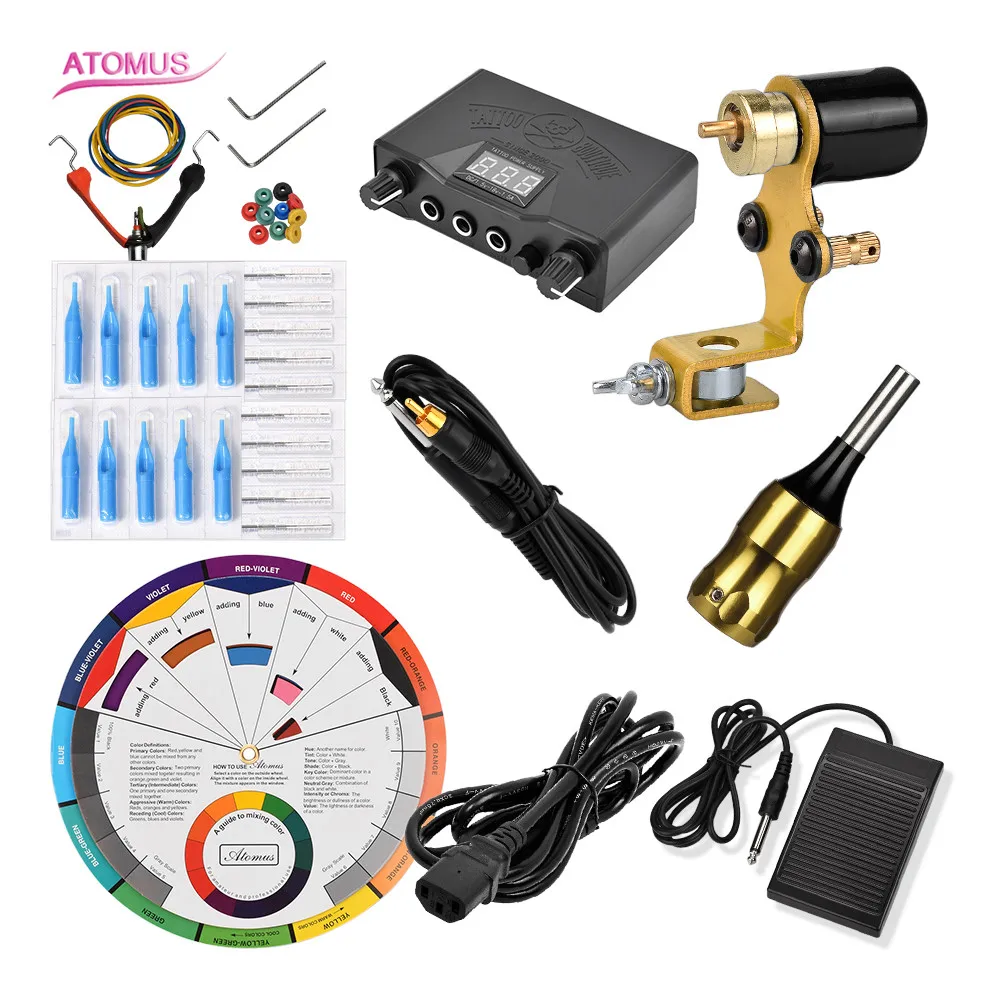 

Tattoo Machine Rotary Set Support A Tatouer Profesional Gun Pen Tatuaje Tatuador Tatuagem Iniciante Equipo Para Tatuar Kit Tools