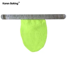 Простыни Музыка Pattern Прозрачный Тиснение rolling Шпильки украшения торта Инструменты Кухня Интимные аксессуары-aa280