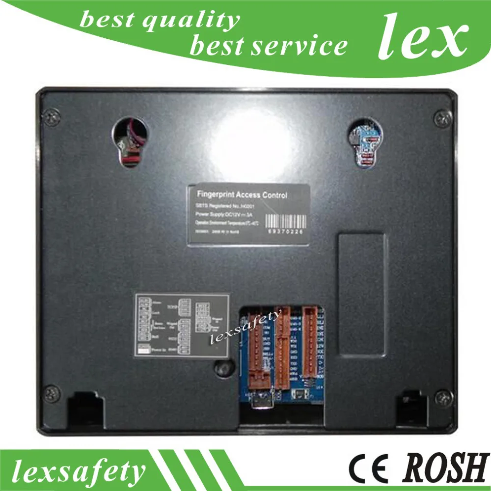 TCP/IP Fingerprint Time Attendance Time Clock, Employee Electronic Reader Clocks,Staff Attendance Machine With Ic Key Fobs