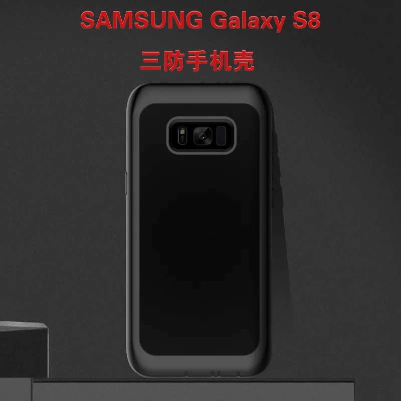 Противоударный чехол для samsung Galaxy S8 S9 Plus Note9, защитный чехол для всего тела, чехол для iPhone 7 8 X XS XR XS Max, чехол