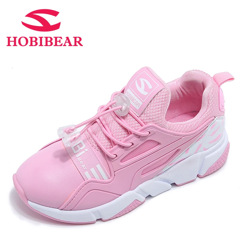 HOBIBEAR New Spring Autumn Kids Sneakers Non-slip Breathable Sport Shoes Outdoor Solf Chilidren Boy Girls Size 26-36 | Спорт и