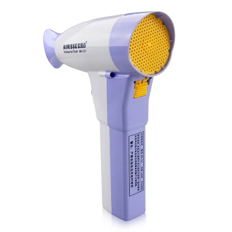 Wireless Hairdryer Lithium Battery Rechargable Portable Hair Dryer Home Travel Outdoor Business Blower Hairdressing Tool UN861 Wireless Hairdryer Lithium Battery Rechargable Portable Hair Dryer Home Travel Outdoor Business Blower Hairdressing Tool UN861