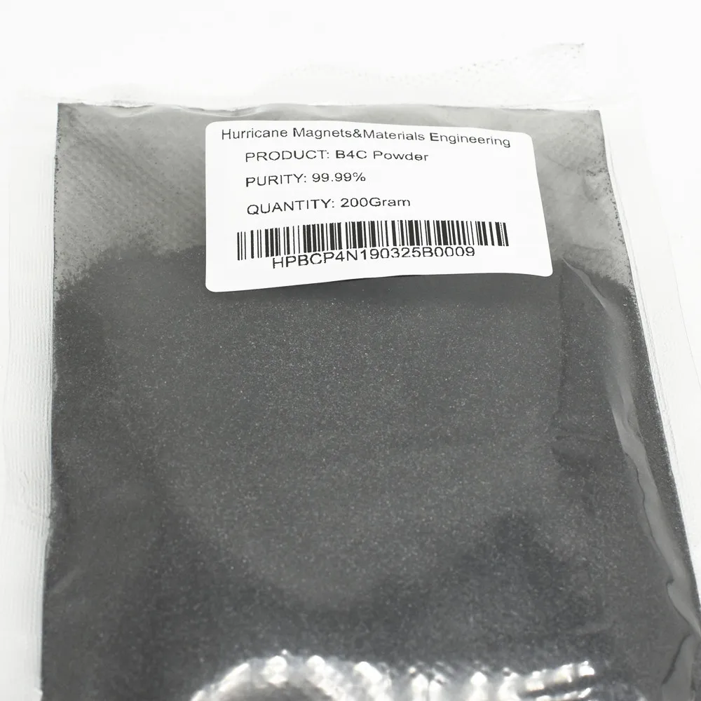 B4C Powder Boron Carbon 4N High Purity 99.99% for Research and Development Element Metal Ultrafine 200G | Обустройство дома