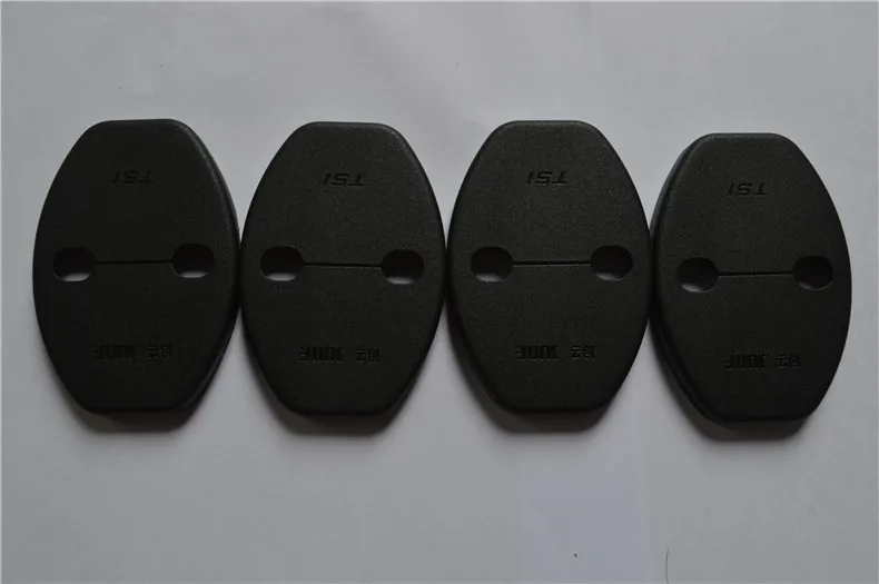 Lapetus سيارة التصميم البلاستيك الداخلية باب السيارة قفل غطاء للحماية تريم صالح لفولكس واجن تيغوان 2013-2019 اكسسوارات