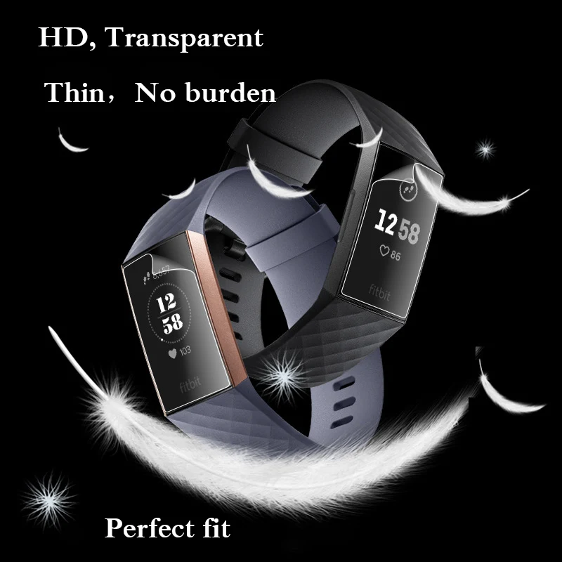 HD-Protective-Film-for-Fitbit-Charge-2-Charge-3-Band-Anti-Scratch-TPU-cover-Screen-Protectors (4)