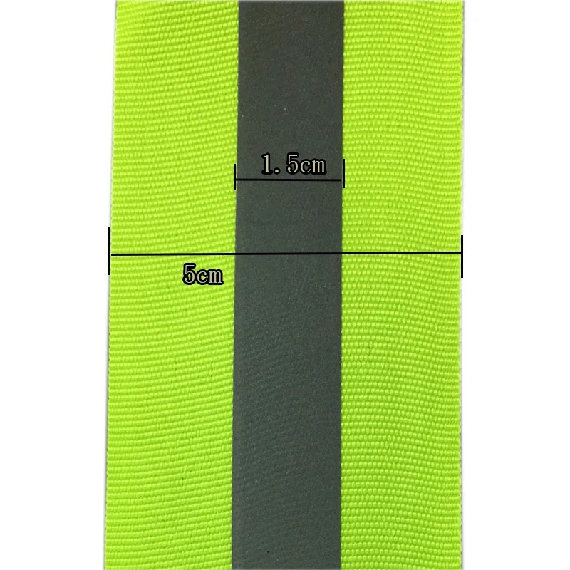 100 Meters Reflective Strips Cloth Reflective Fabric Sewing Tape ,5cm *1.5cm width Reflection Warning ribbon Material 100 Meters Reflective Strips Cloth Reflective Fabric Sewing Tape ,5cm *1.5cm width Reflection Warning ribbon Material