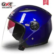 GXT шлем мотоциклетный открытый шлем мотоциклетный шлем Байкер безопасность езда с двойными линзами ABS Шлем КАСКО Мото шлем мотоциклетный